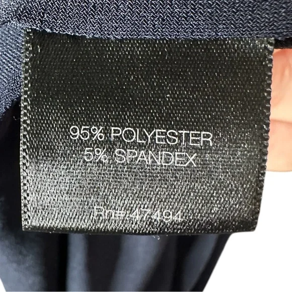 Norma Kamali Drop Shoulder Dress Midnight Blue Medium - Picture 9 of 11